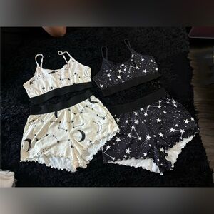 Celestial Print Pajama Sets